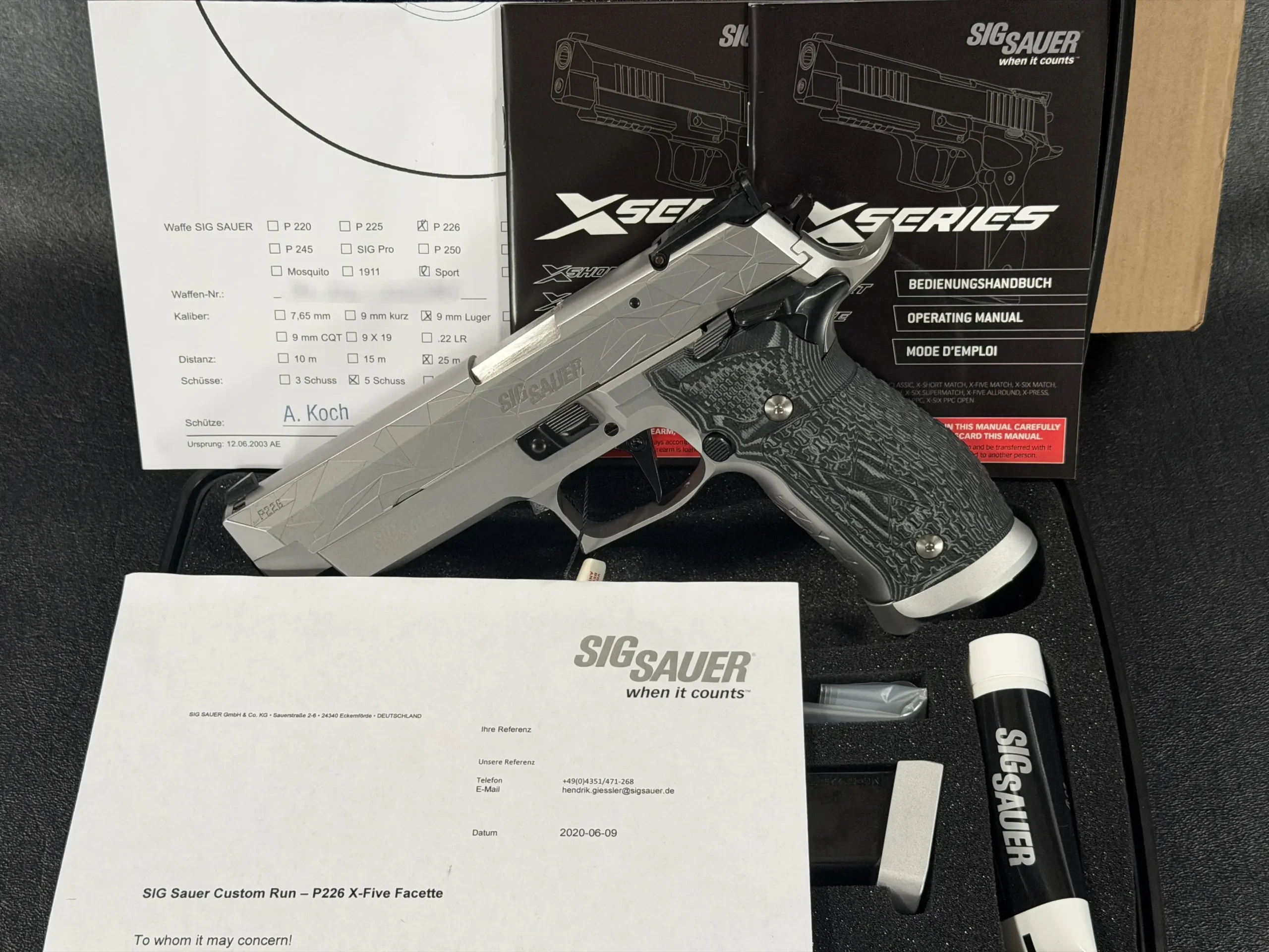 SIG Sauer P226 X-Five Facette Mastershop photo 2