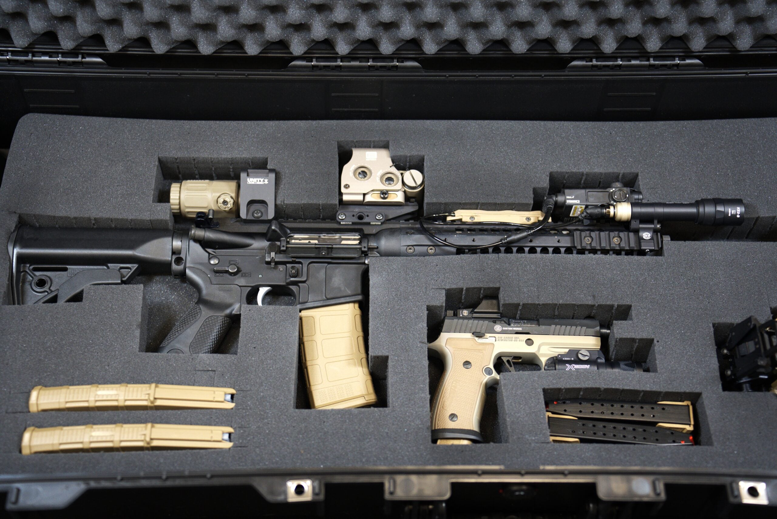 LWRC IC-A5 & SIG Sauer P320 AXG Tactical Night Vision Deployment Kit photo 5