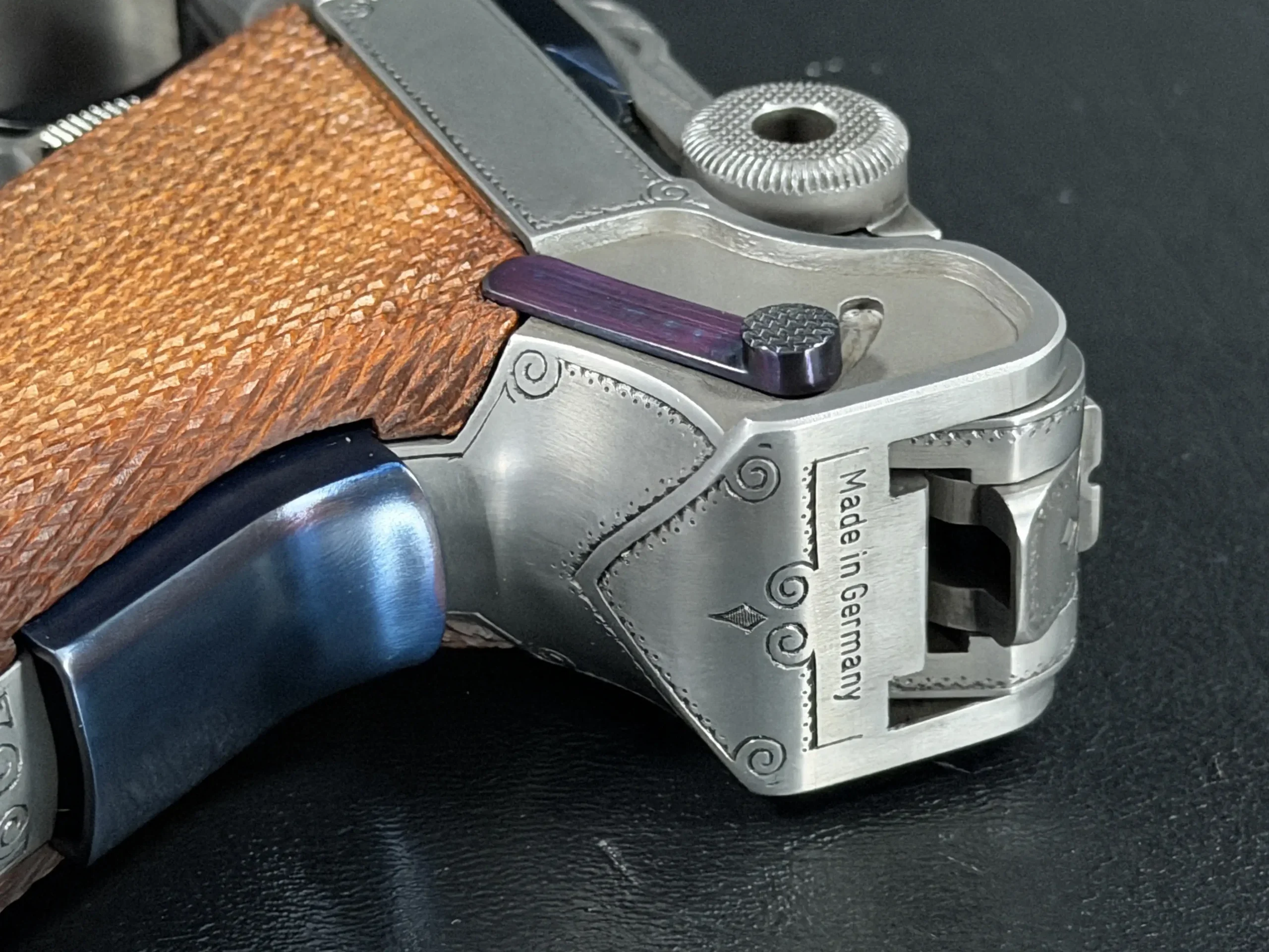 IWA Mauser Parabellum P08 Luger Engraved photo 5