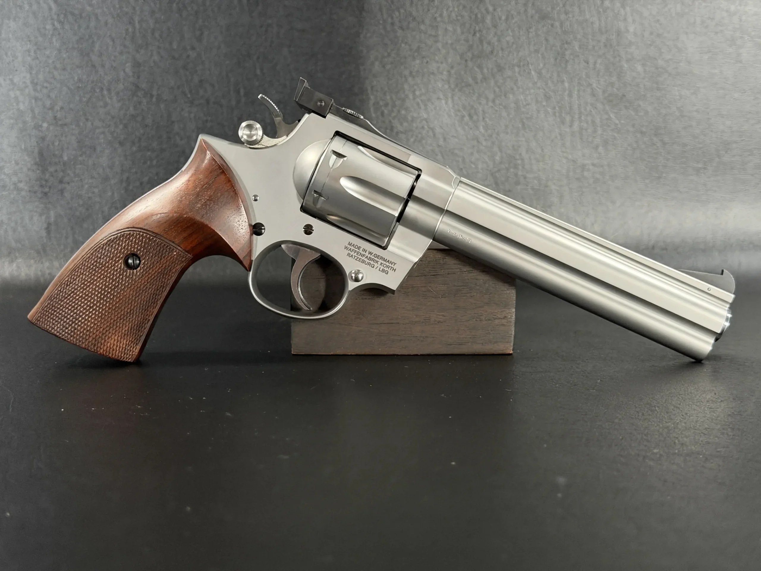 Korth Ratzeburg Sport Stainless 6 Inch .357 Magnum photo 4