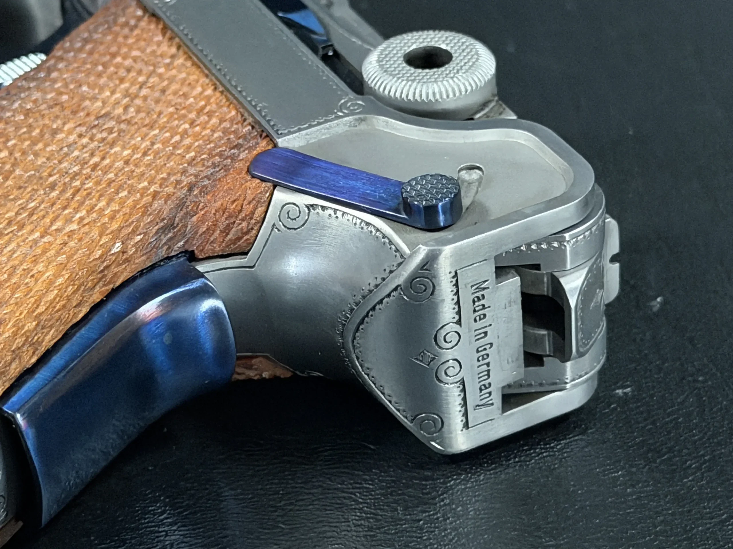Mauser Parabellum Luger Engraved IWA Exhibition Piece photo 7