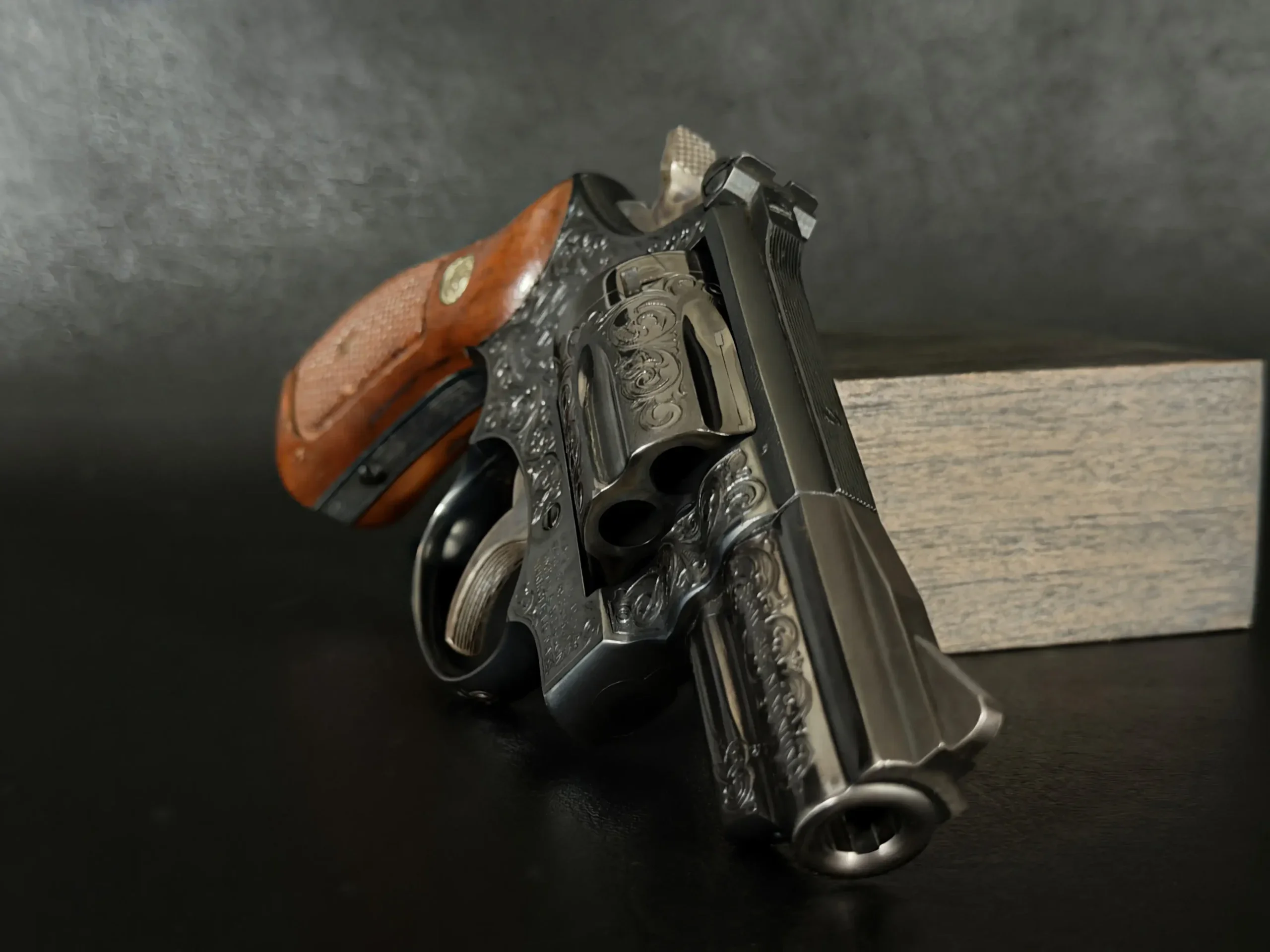 Smith & Wesson Model 19-3 Engraved by Bent Agner Nielsen photo 10