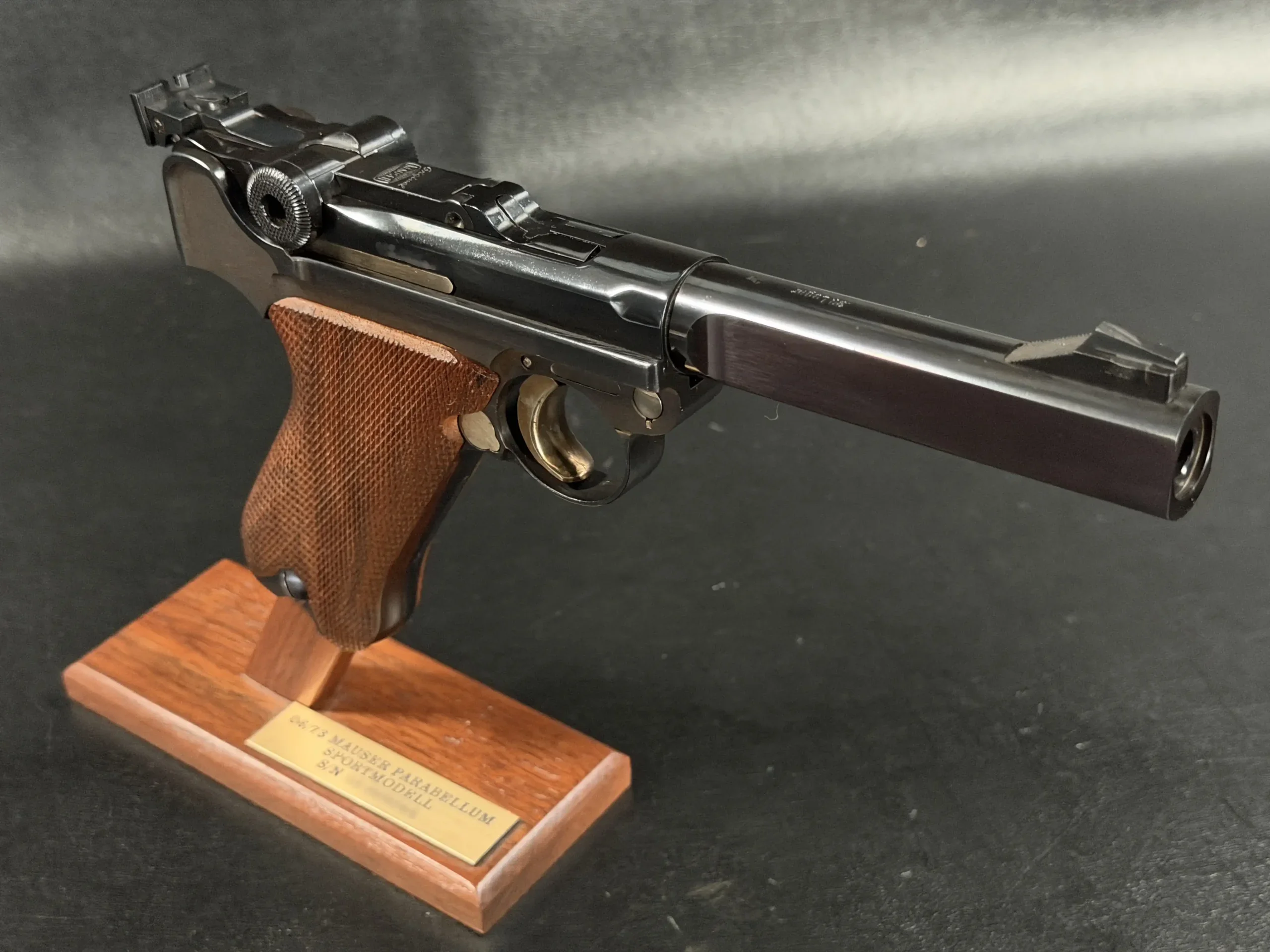 Mauser Parabellum Sport Model .30 Luger Cased photo 5