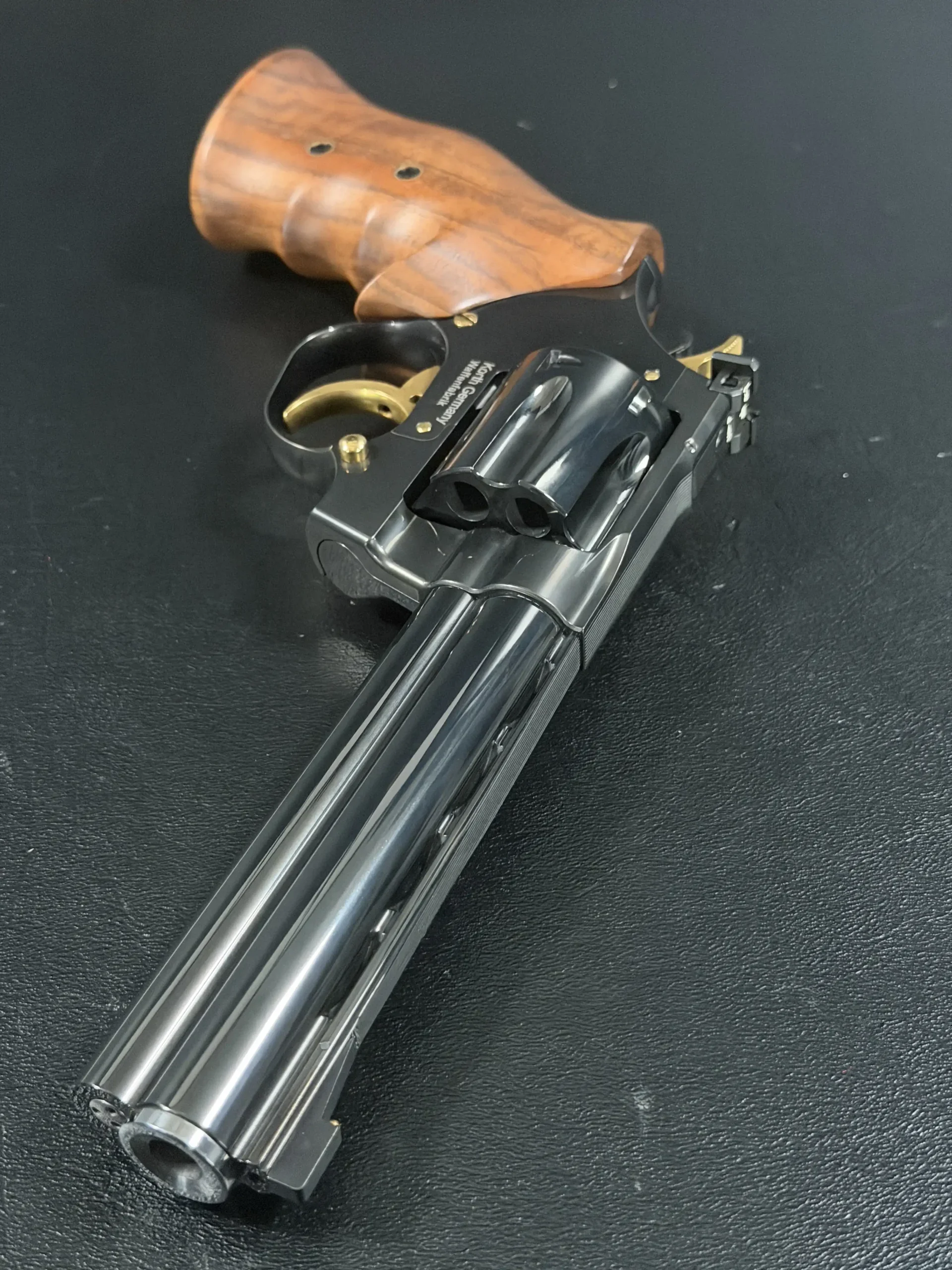 Korth Classic 6 Inch Black .357 Magnum Revolver photo 9