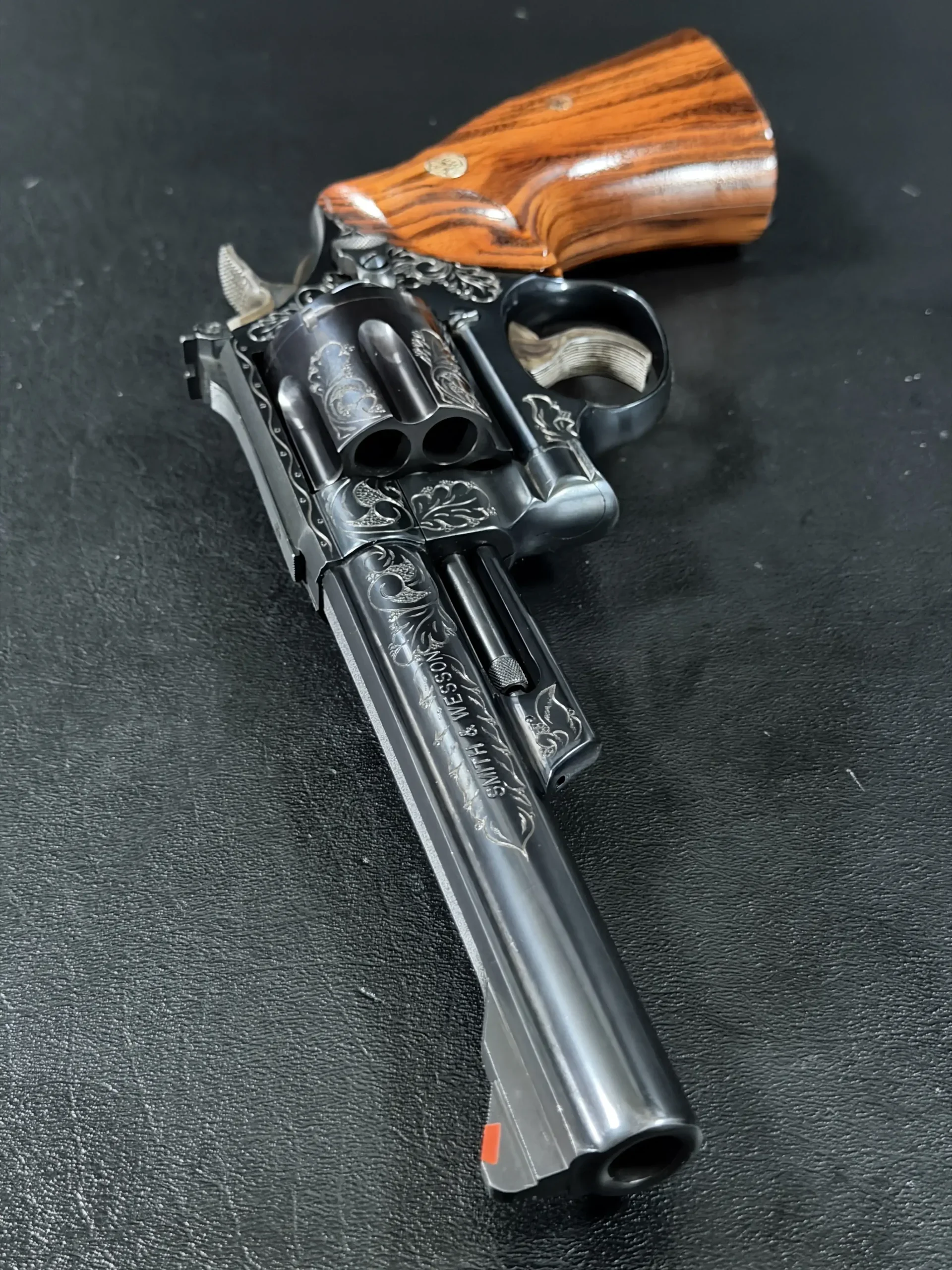 Smith & Wesson Model 25-5 Engraved .45 Colt photo 8