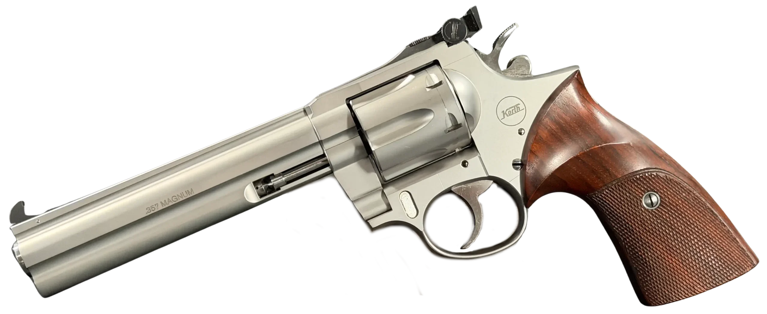 Korth Ratzeburg Combat .357 Magnum 6" Stainless photo 2