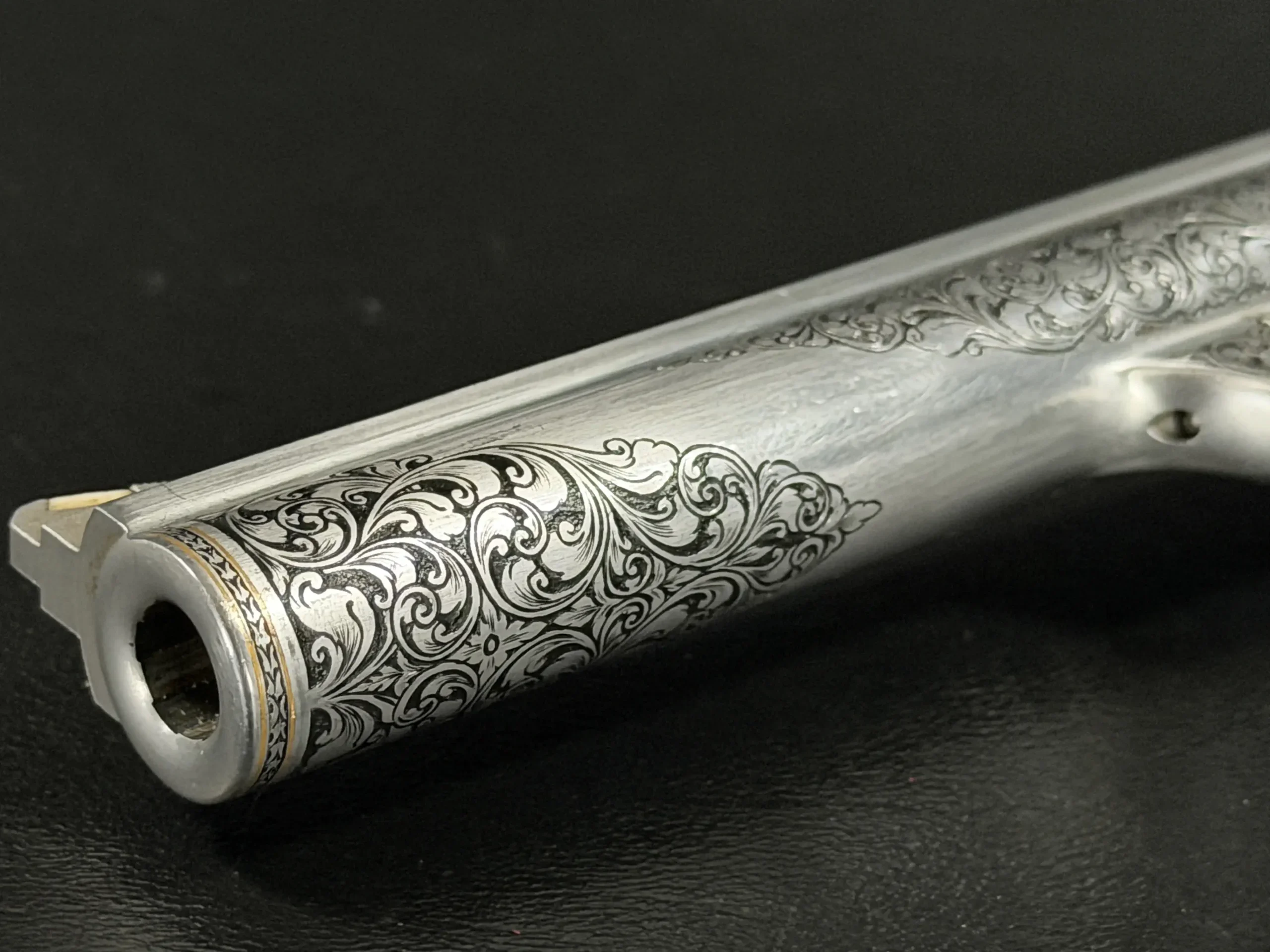 Ray Viramontez Engraved & Gold Inlaid Smith & Wesson Model 66-1 photo 10