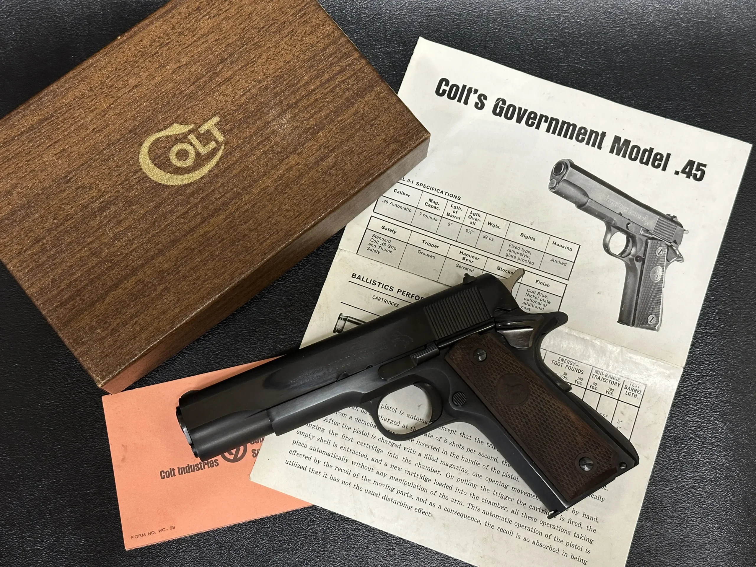 Colt Government Model Pre-Series 70 BB Marked photo 2