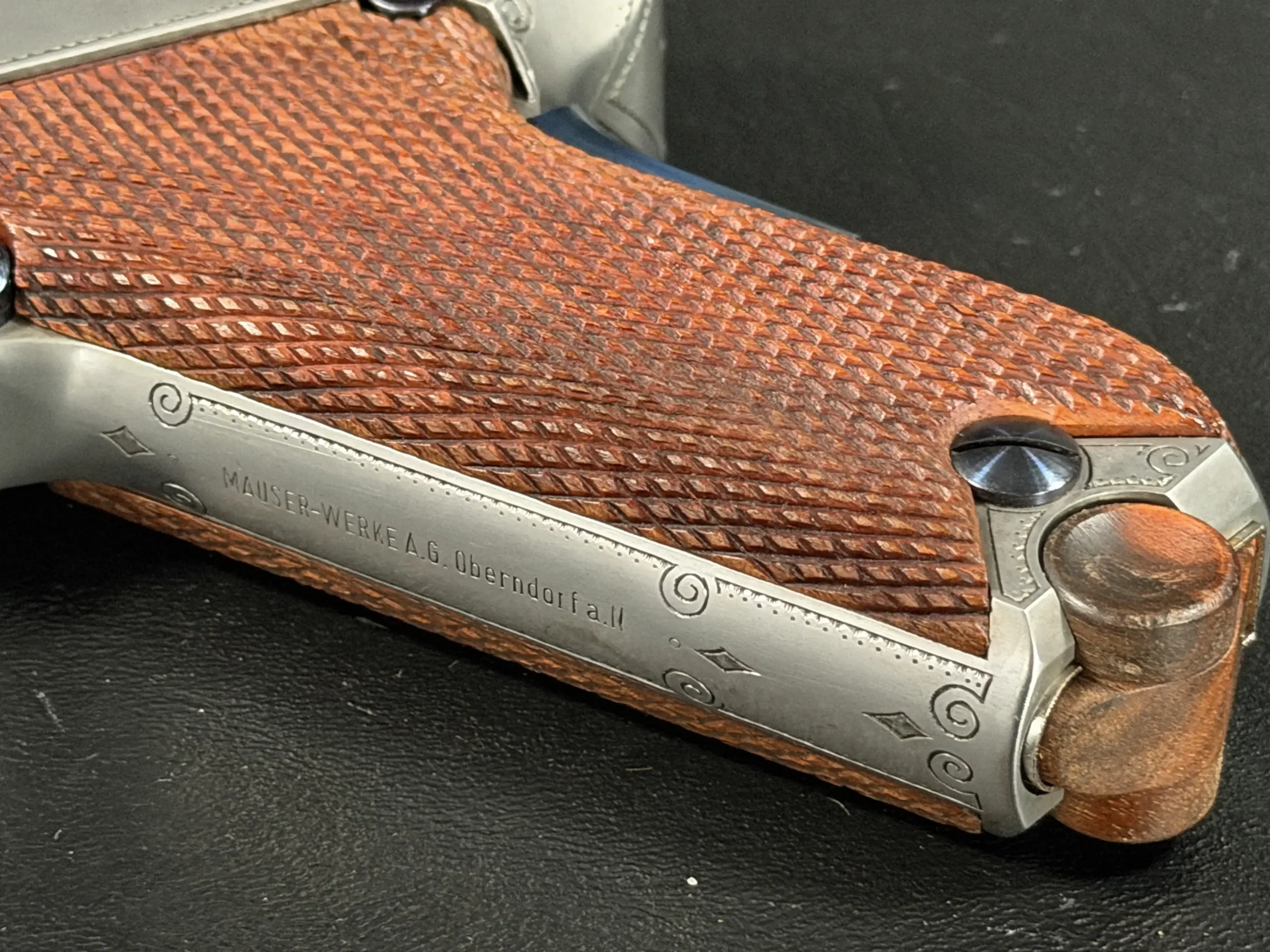 IWA Mauser Parabellum P08 Luger Engraved photo 7