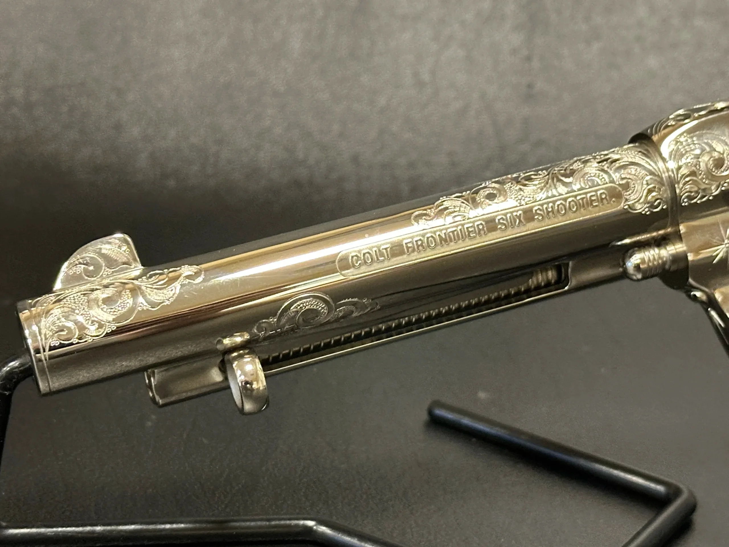 Colt Single Action Army Frontier Six Shooter Factory Engraved photo 9