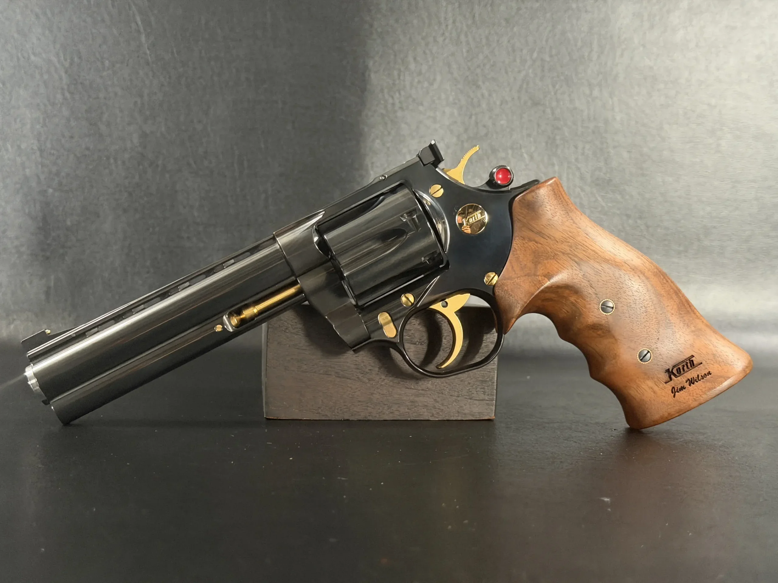 Korth Classic 6 Inch Black .357 Magnum Revolver photo 3