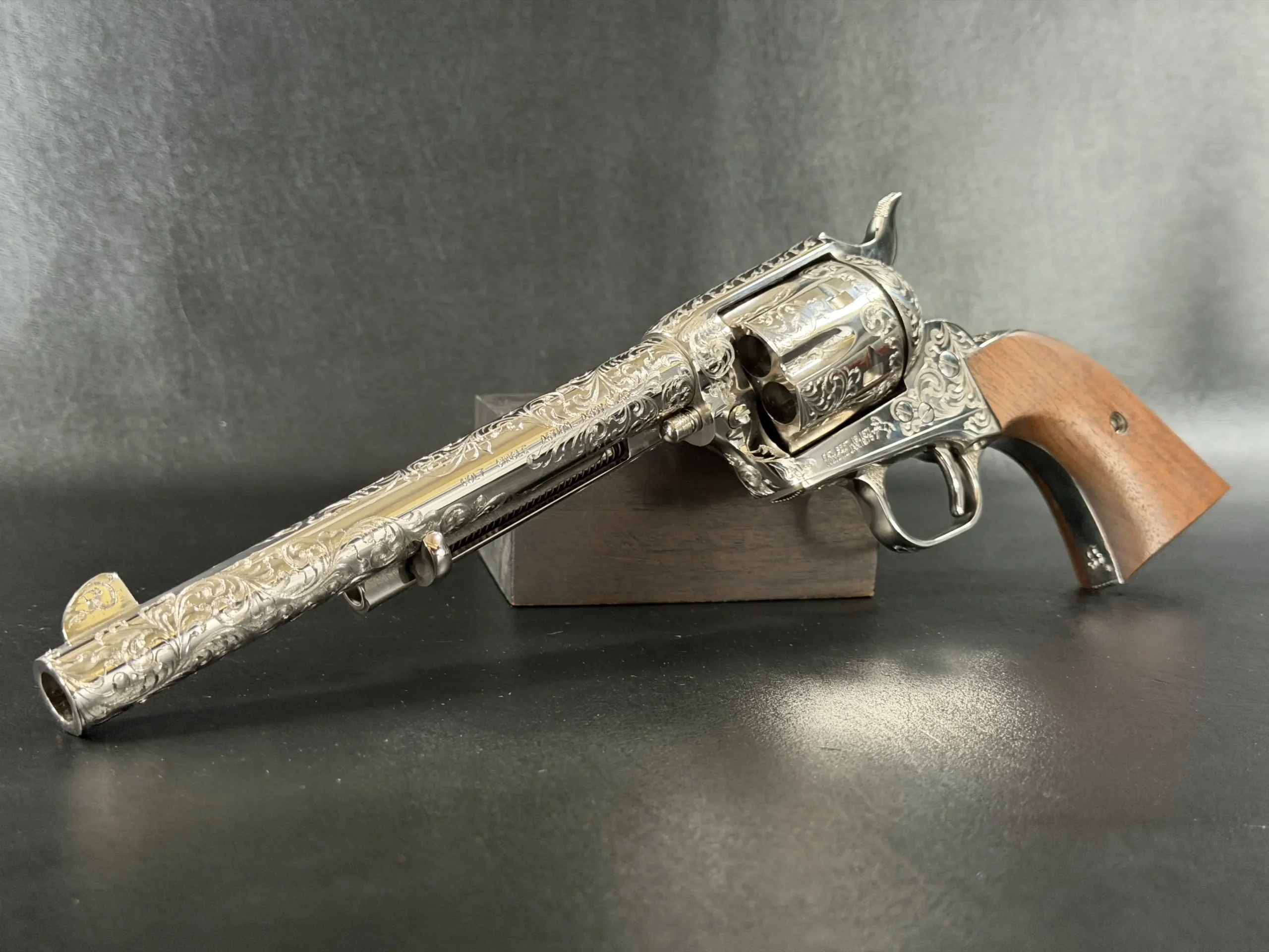 Colt Single Action Army Factory Class D Engraved photo 4