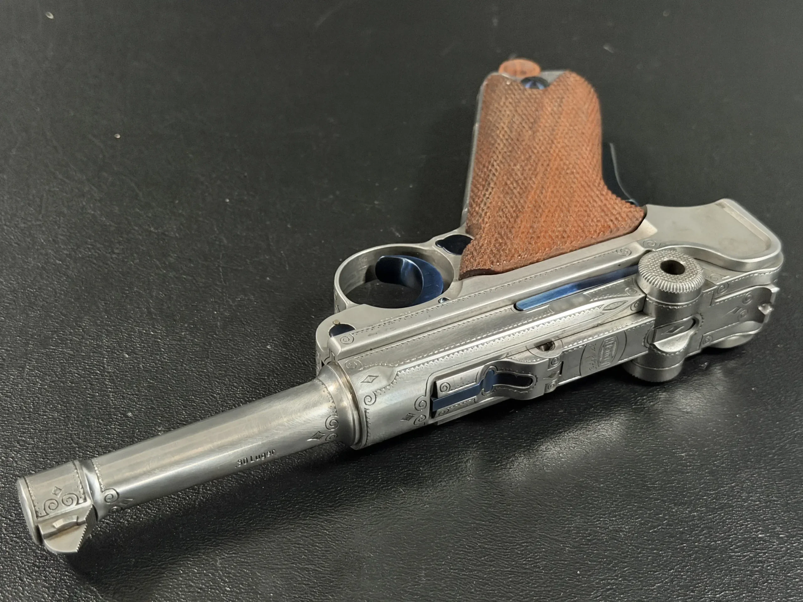 IWA Mauser Parabellum P08 Luger Engraved photo 9