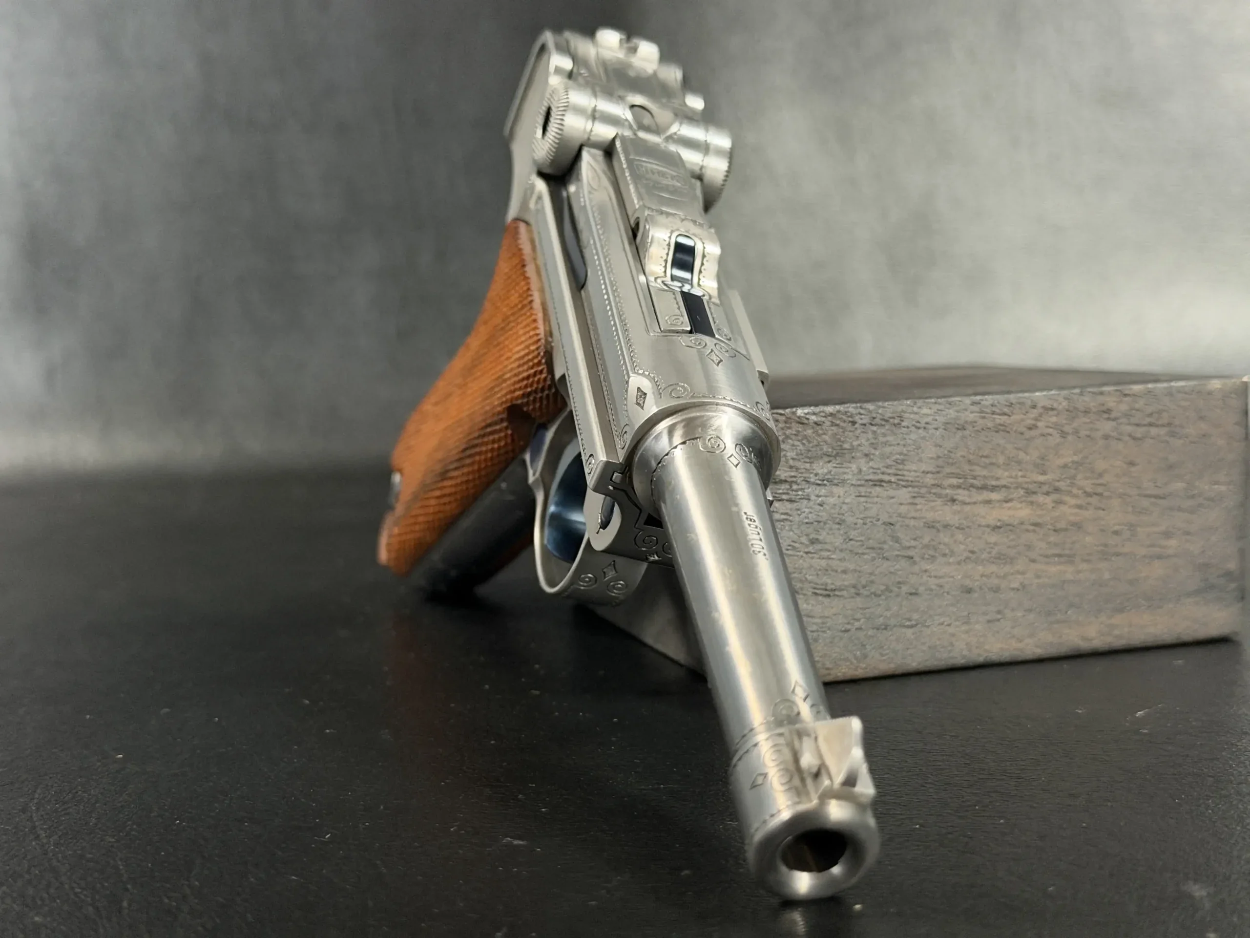 Mauser Parabellum Luger Engraved IWA Exhibition Piece photo 8