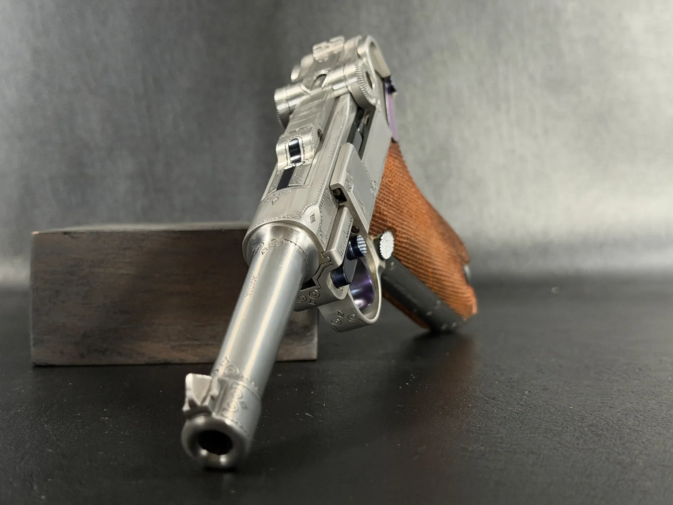 IWA Mauser Parabellum P08 Luger Engraved photo 9