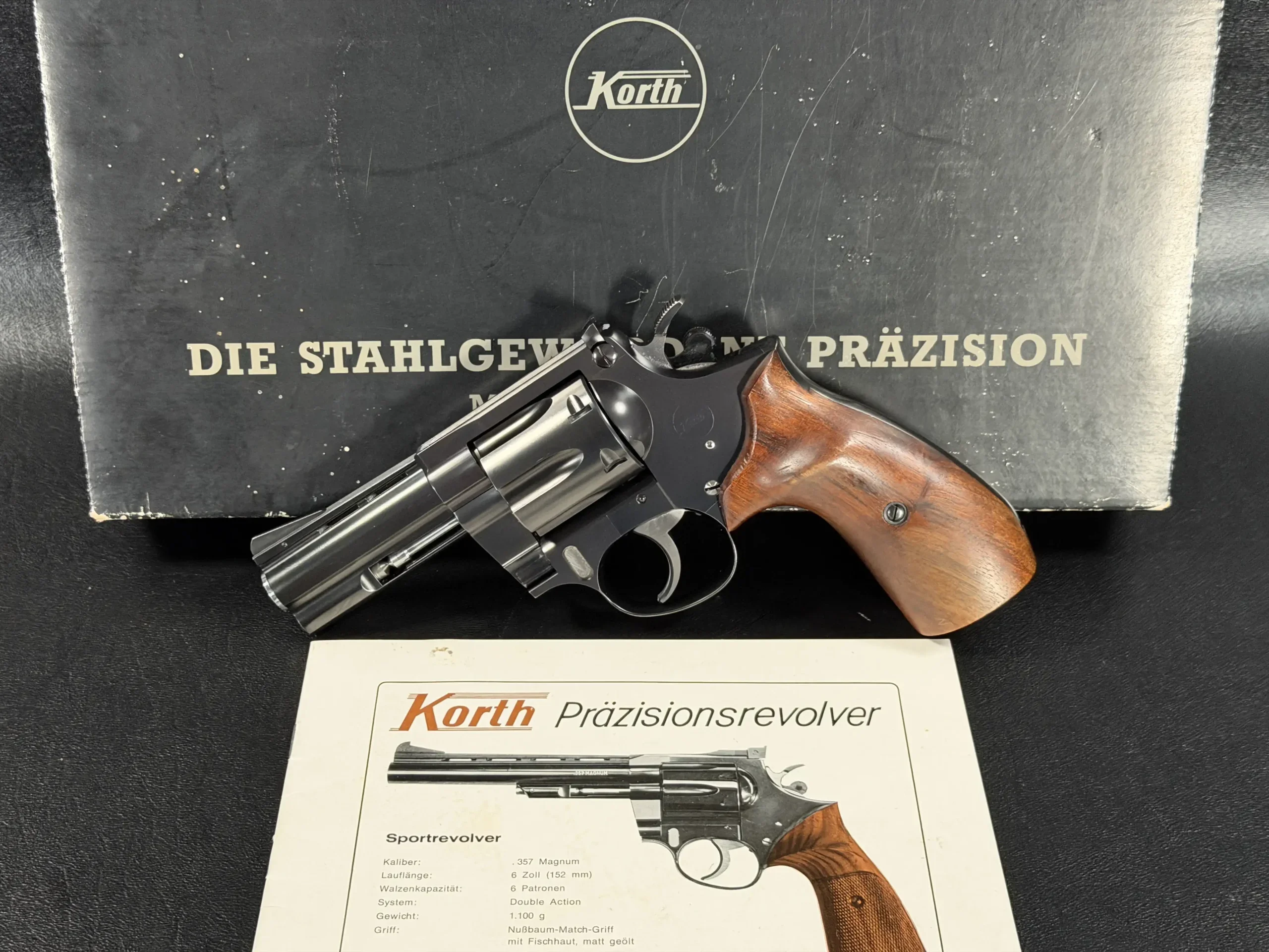 Korth Ratzeburg Combat 3 Inch .357 Magnum photo 2