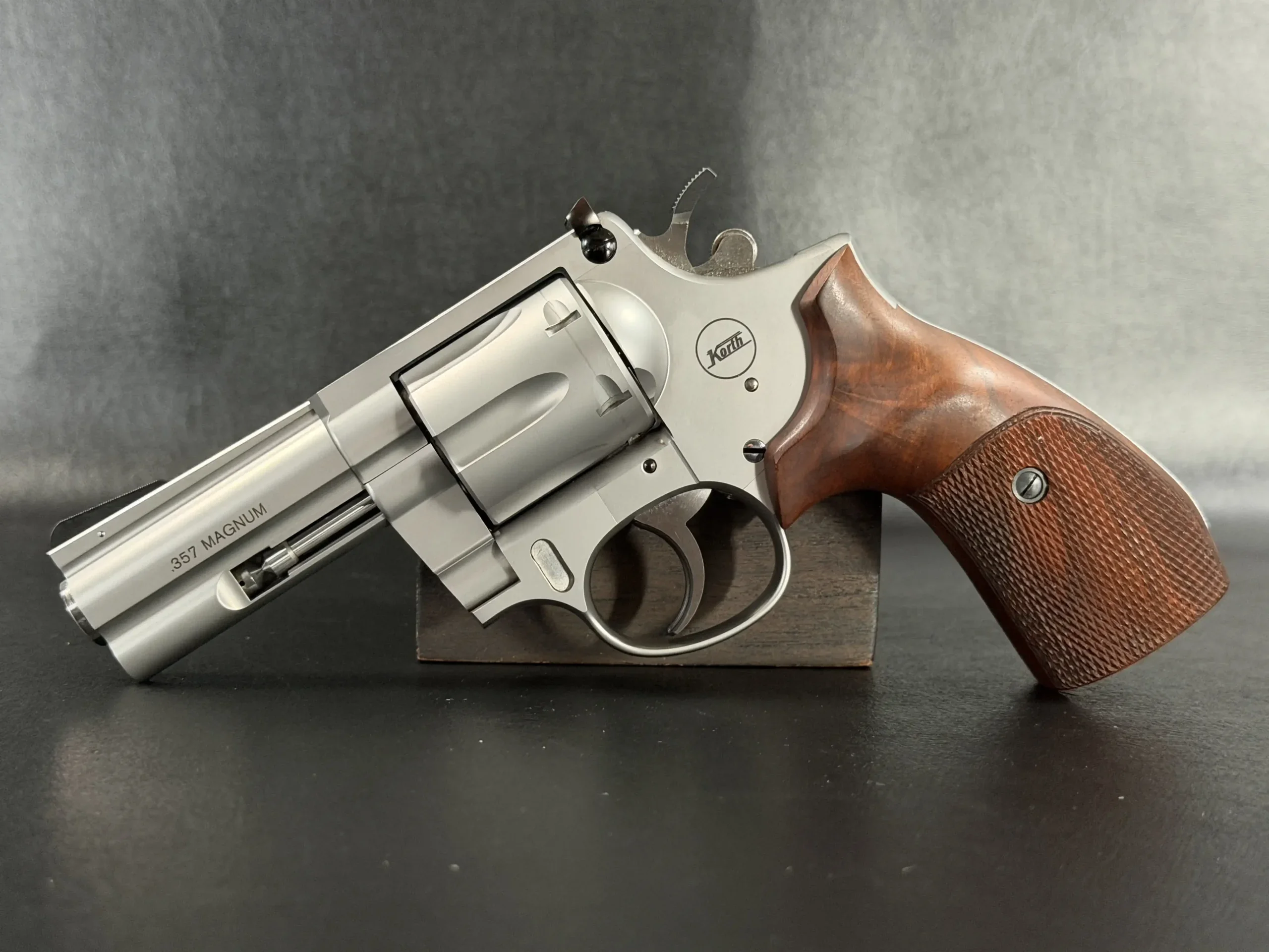 Korth Ratzeburg Combat 3 Inch Stainless .357 Magnum photo 3