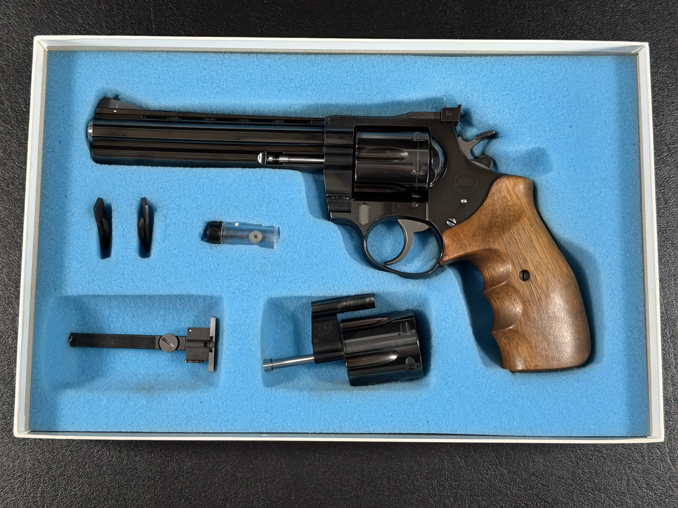 Korth Ratzeburg Sport 6" Revolver with .357 Magnum & 9mm Exchange Cylinder photo 3