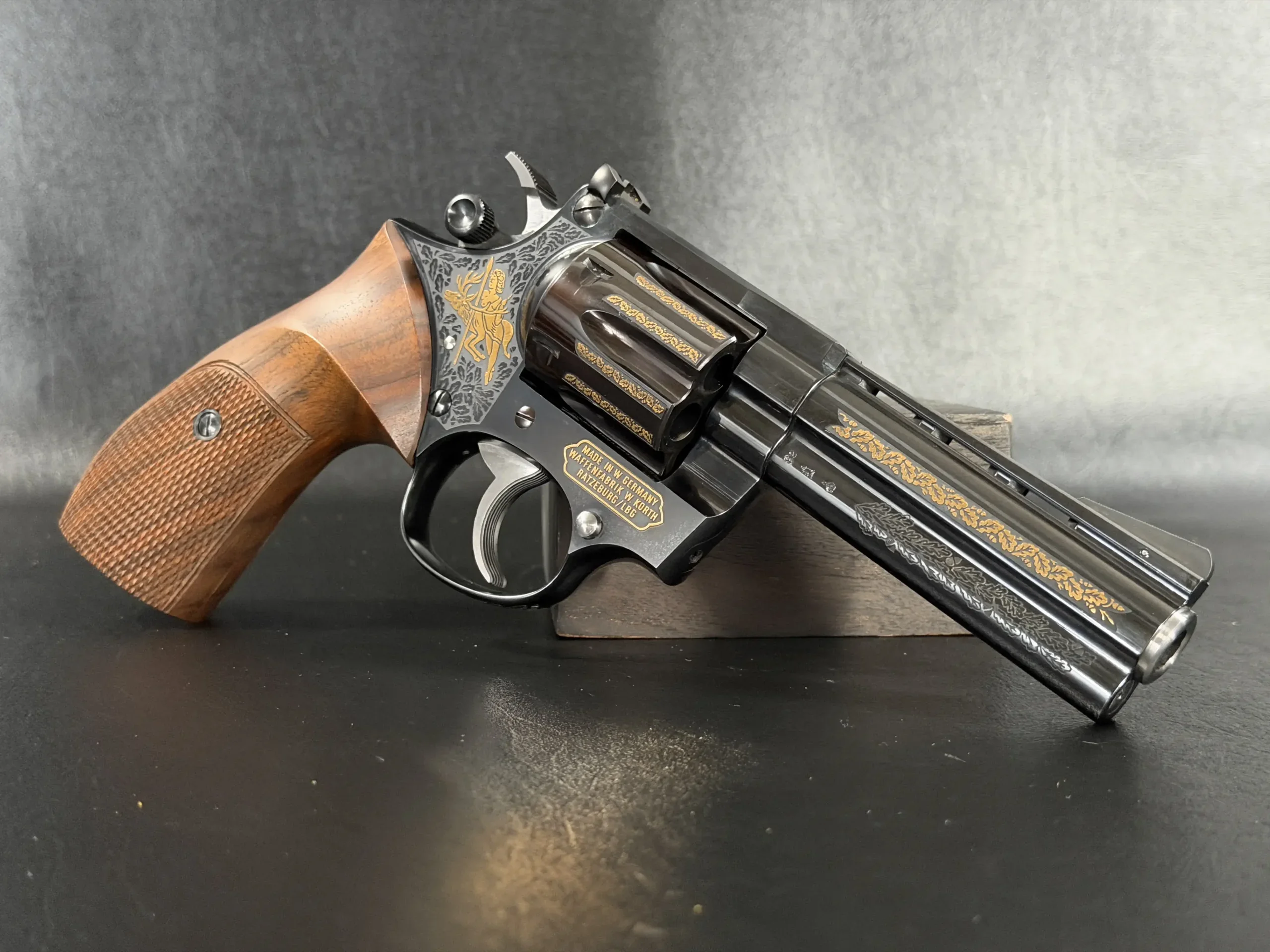 Korth Ratzeburg Luxury 4" Exchange Cylinder .357 Magnum & 9mm photo 6