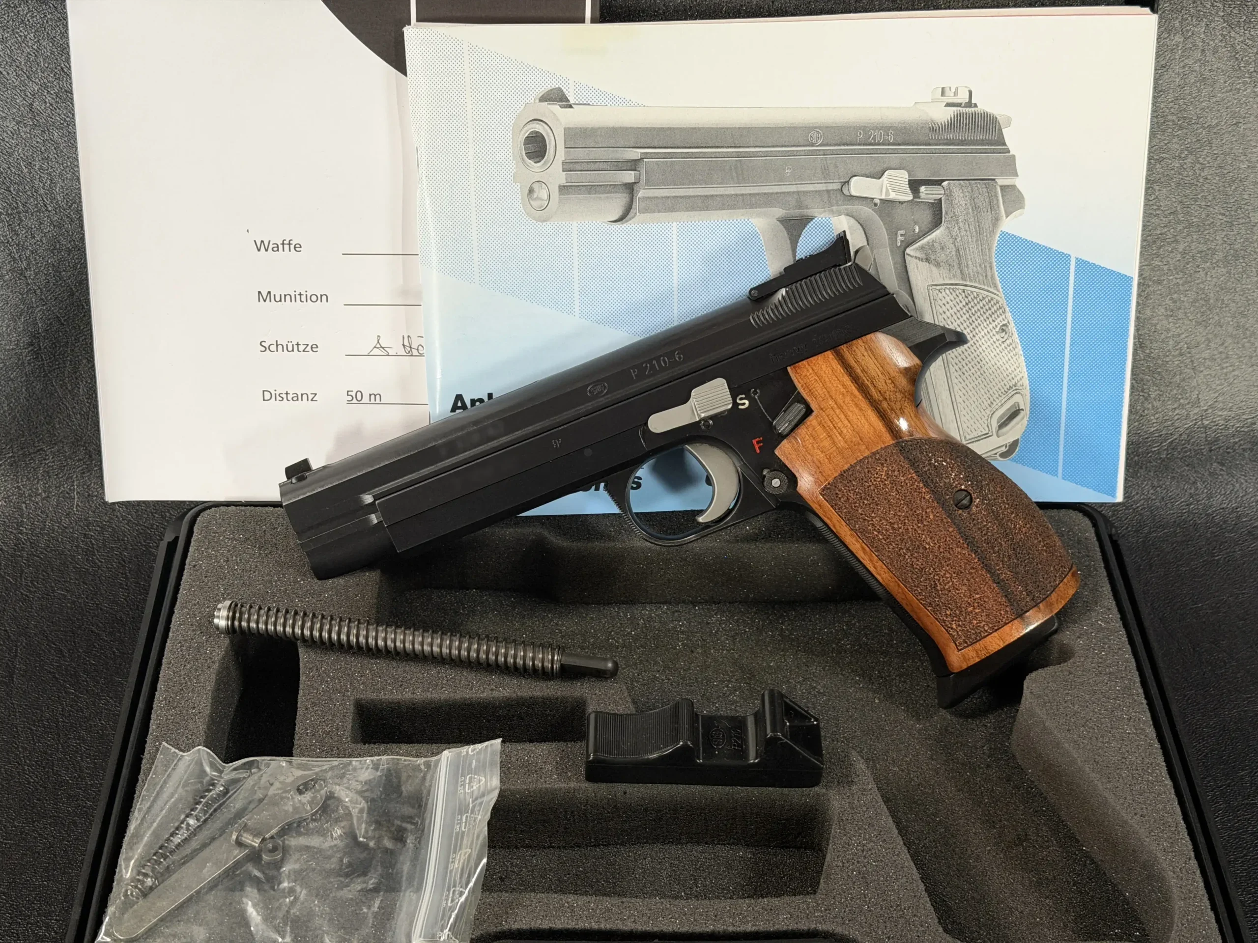 SIG P210-6S Heavy Frame Target Pistol photo 2