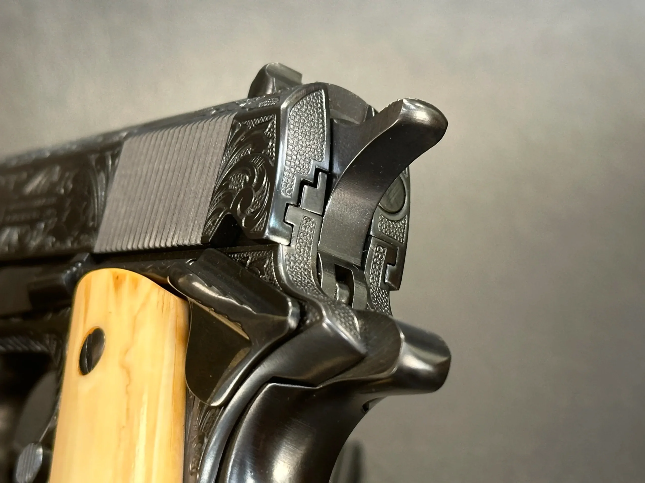 John Adams Jr. Engraved Colt Government Model Pistol photo 7