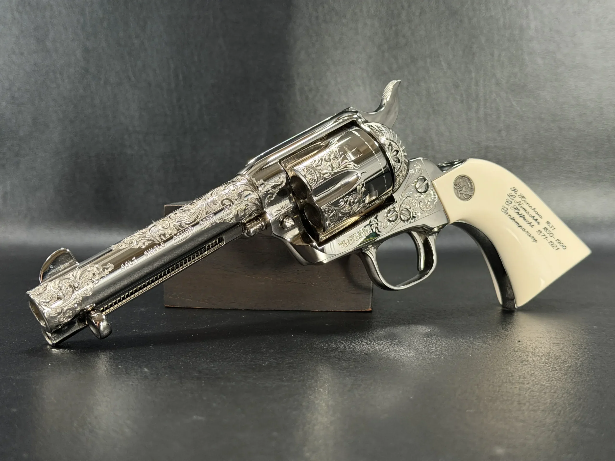 Colt Single Action Army 150th Anniversary Engraving Sampler photo 9