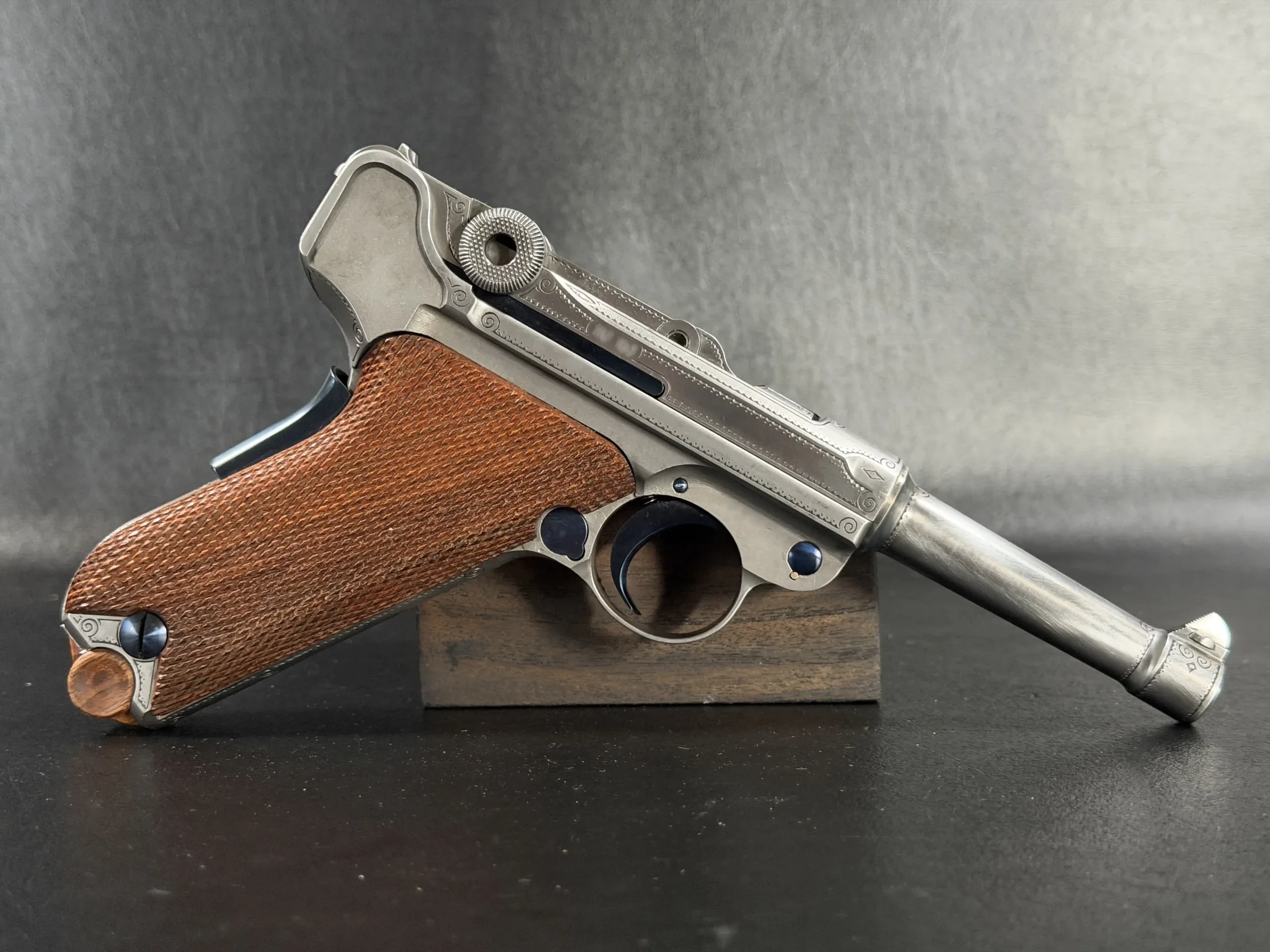 IWA Mauser Parabellum P08 Luger Engraved photo 10