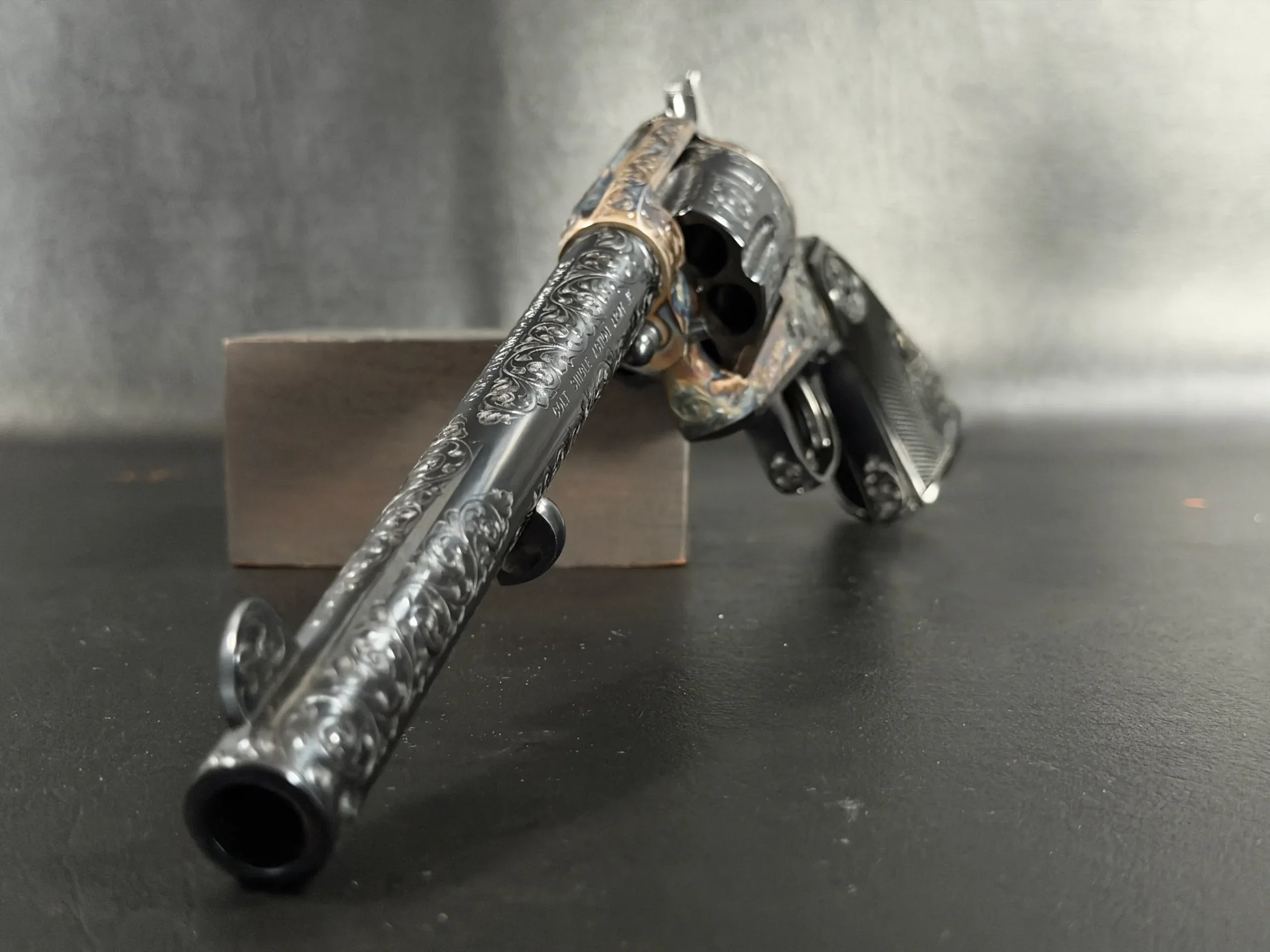 Colt Single Action Army Factory Master "D" Engraved photo 5