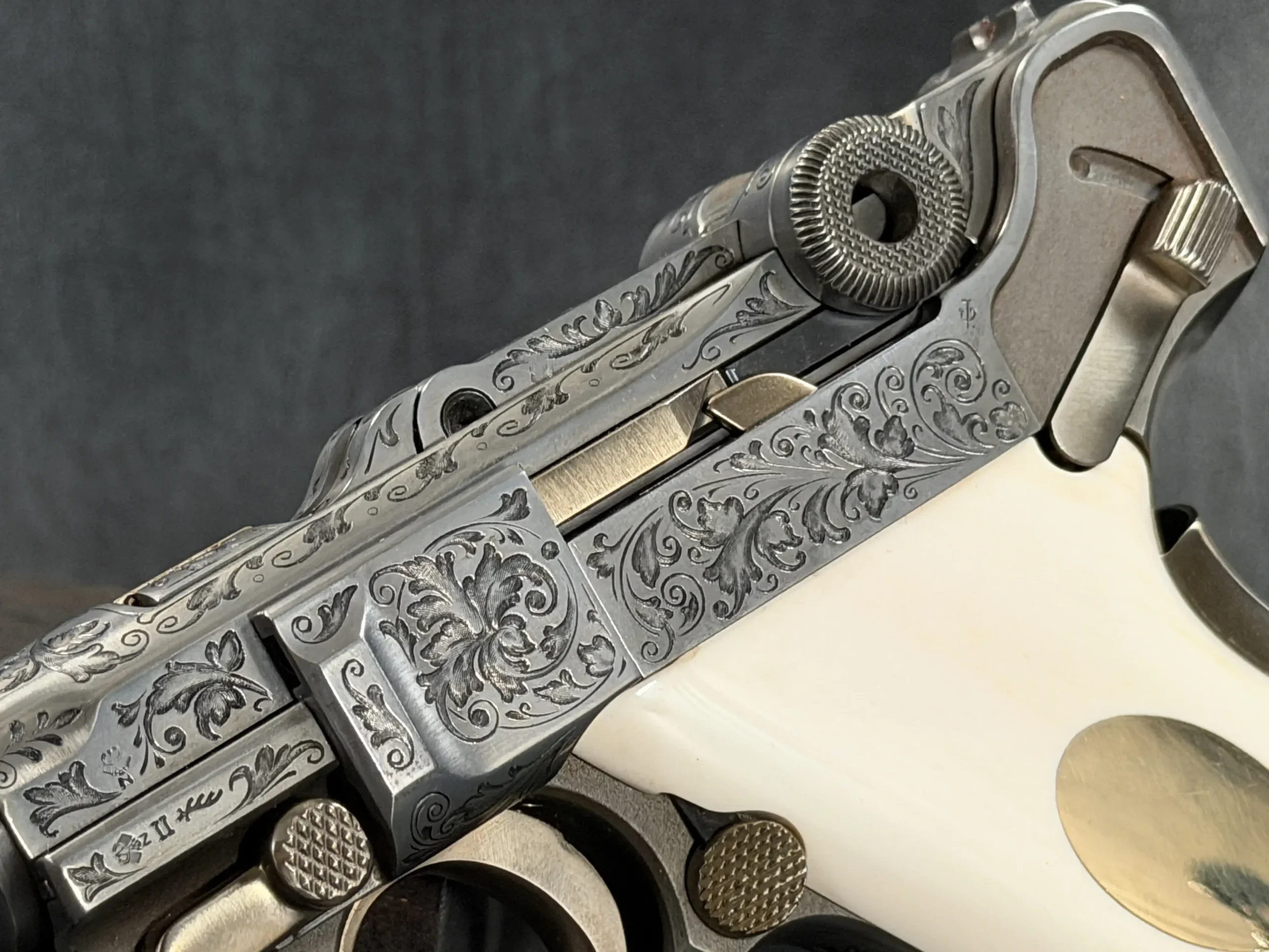 Mauser Parabellum Luger Exhibition Engraved photo 5
