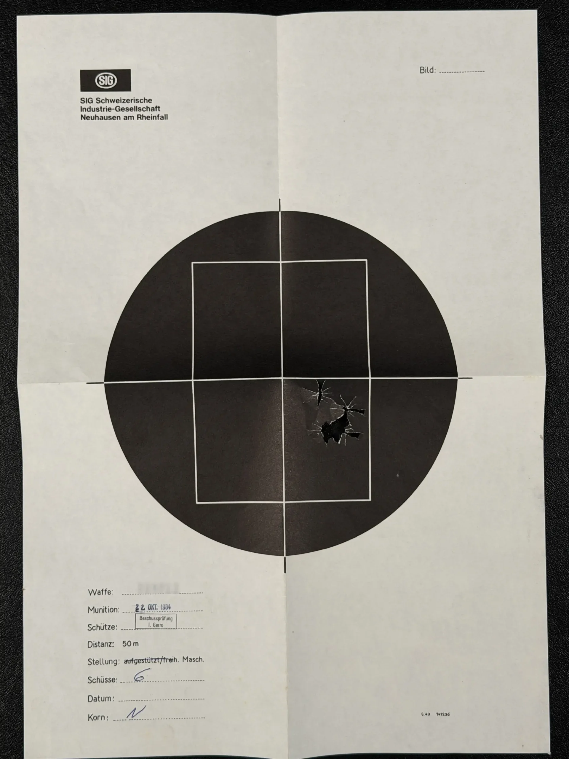 SIG Sauer P210-5 Heavy Frame Target Pistol photo 3