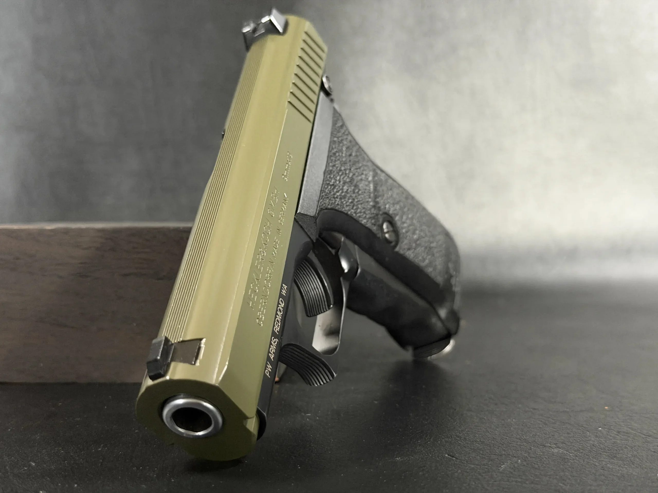 Heckler & Koch P7 OD Green Slide photo 8