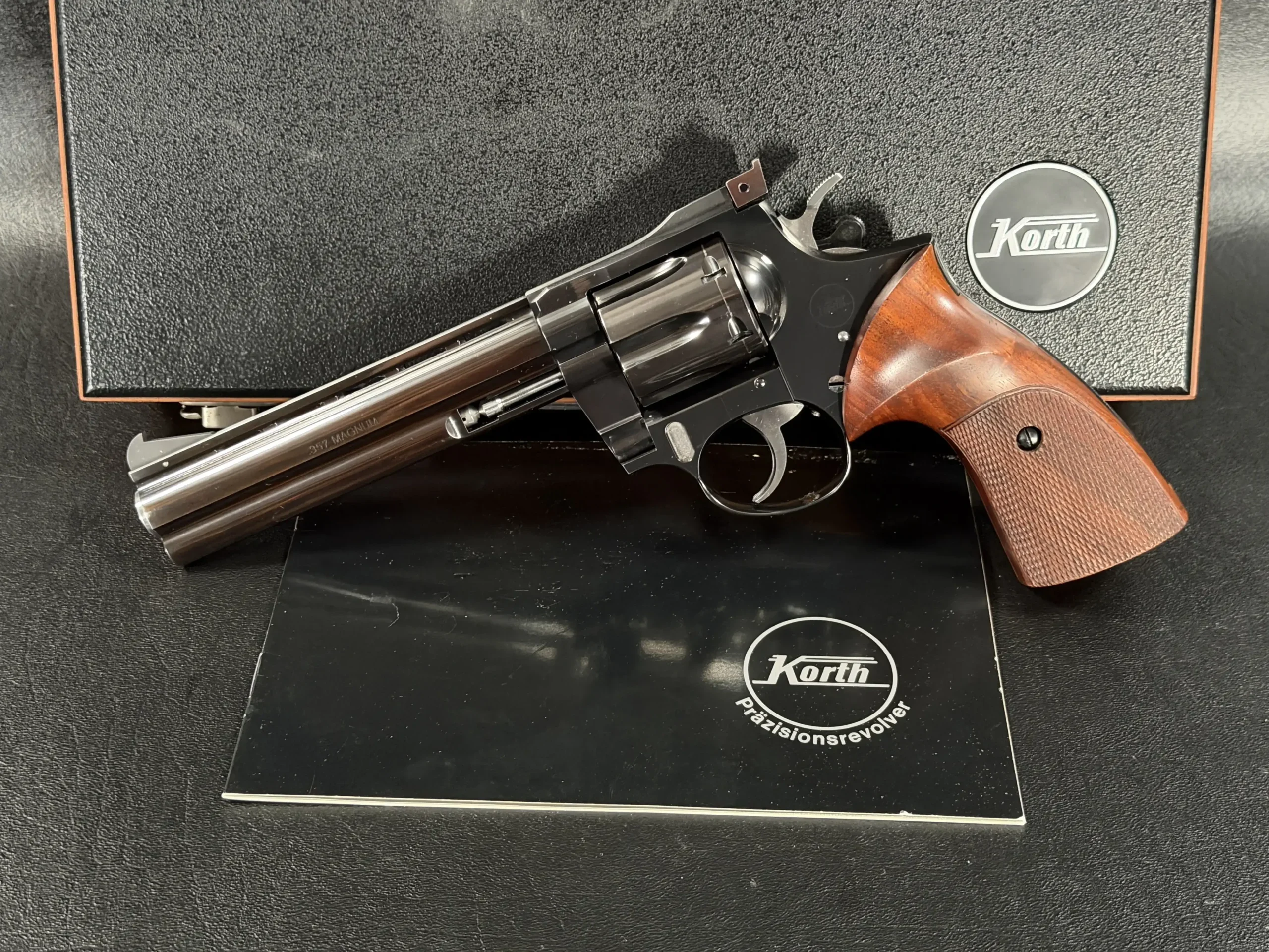 Korth Ratzeburg Sport 6" .357 Magnum photo 3