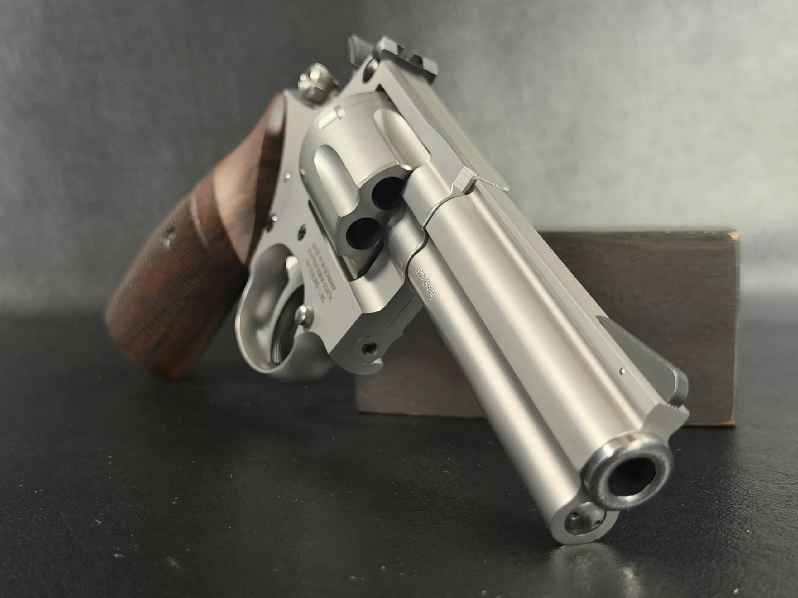 Korth Ratzeburg Combat 4" Stainless .357 Magnum with 9mm Cylinder photo 3